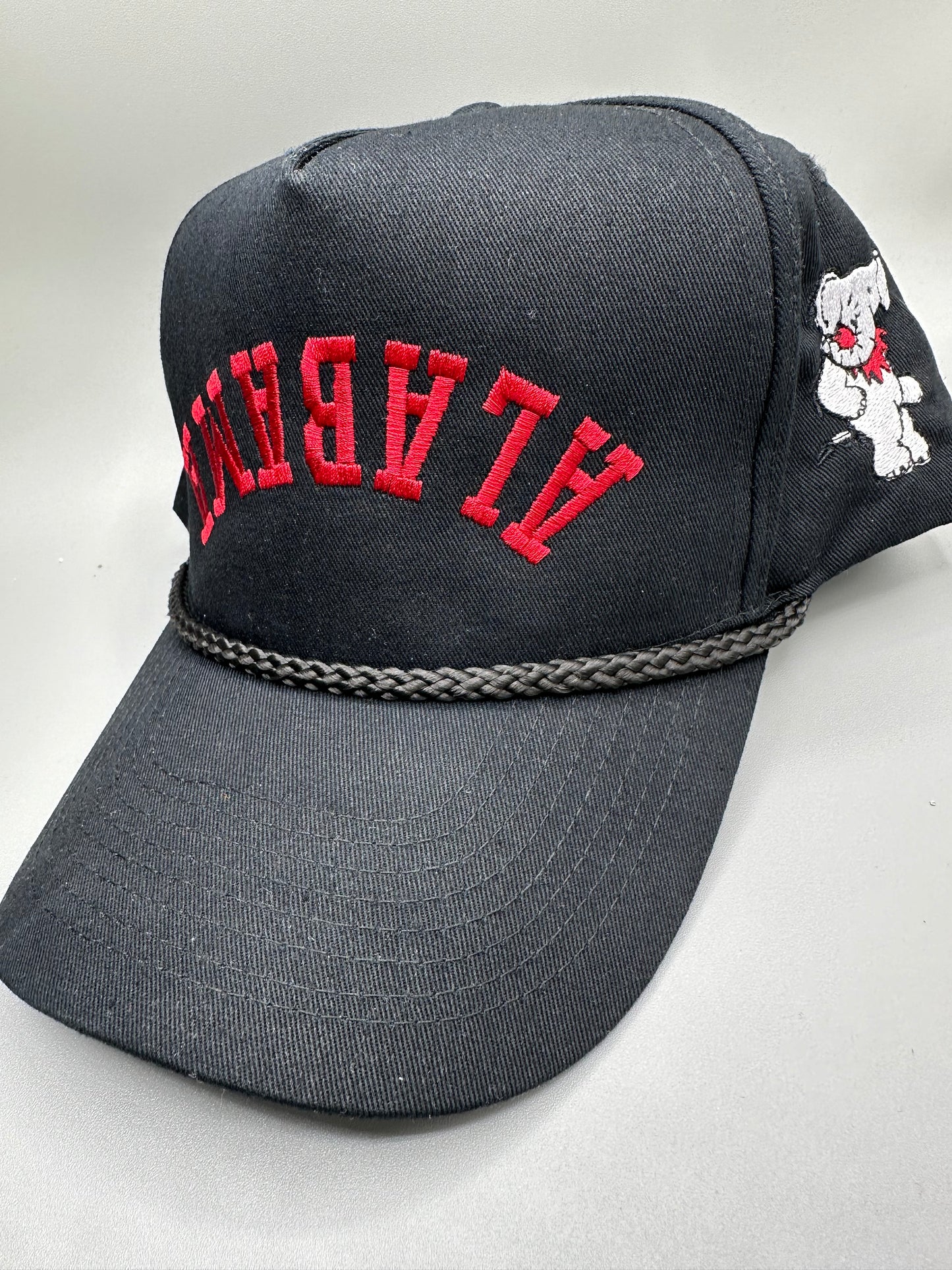 Inverted Alabama X Dancing Elephant Black Snapback Hat
