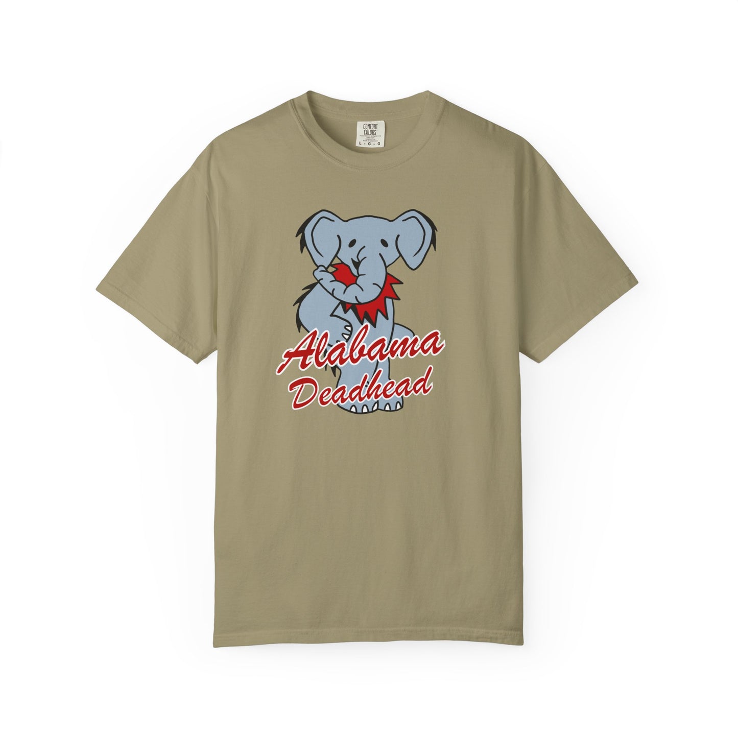 Dancing Elephant AL Deadhead Comfort Colors Comfy T-Shirt