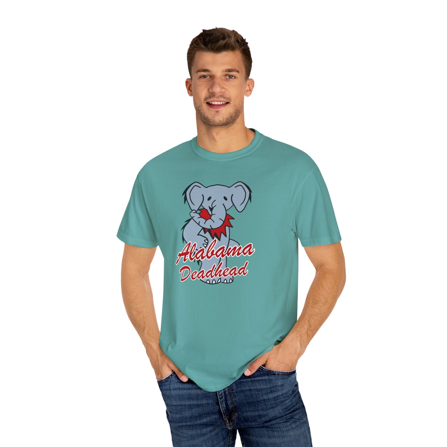 Dancing Elephant AL Deadhead Comfort Colors Comfy T-Shirt