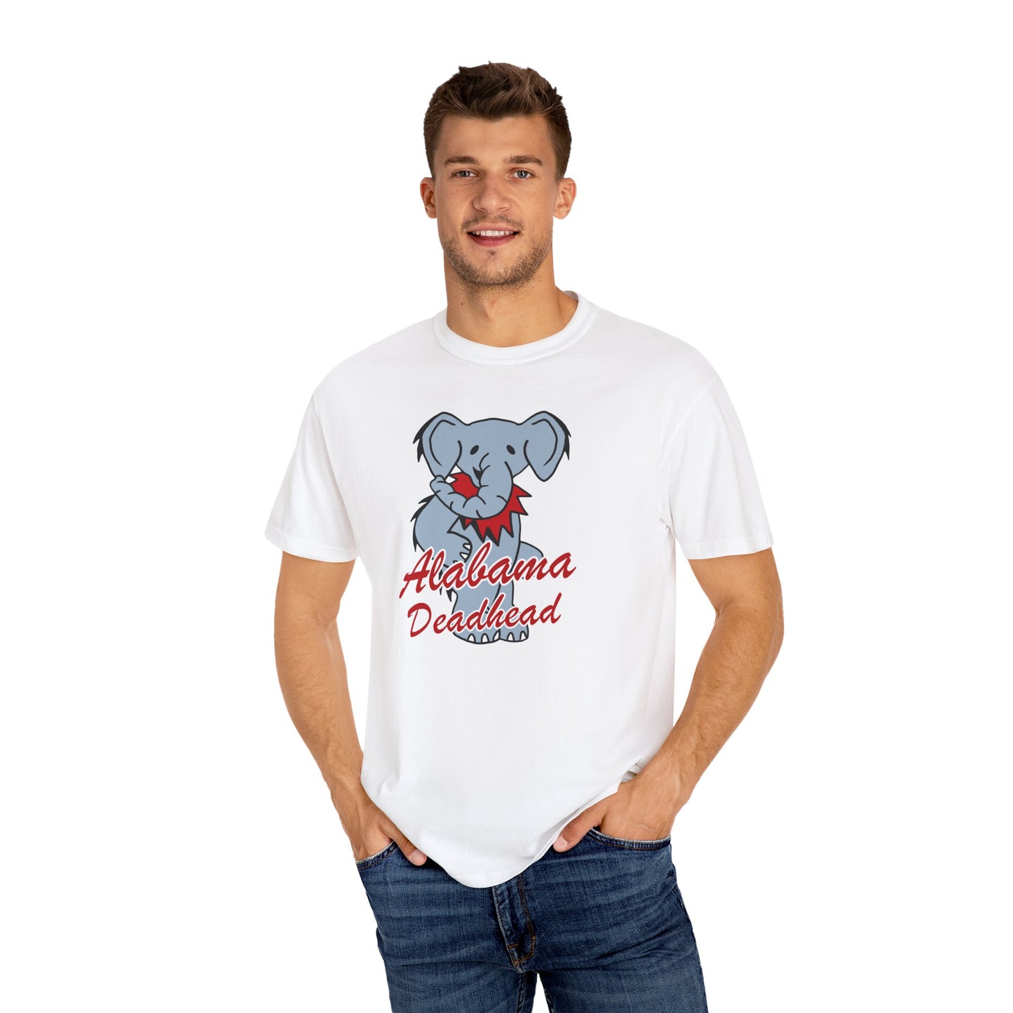 Dancing Elephant AL Deadhead Comfort Colors Comfy T-Shirt