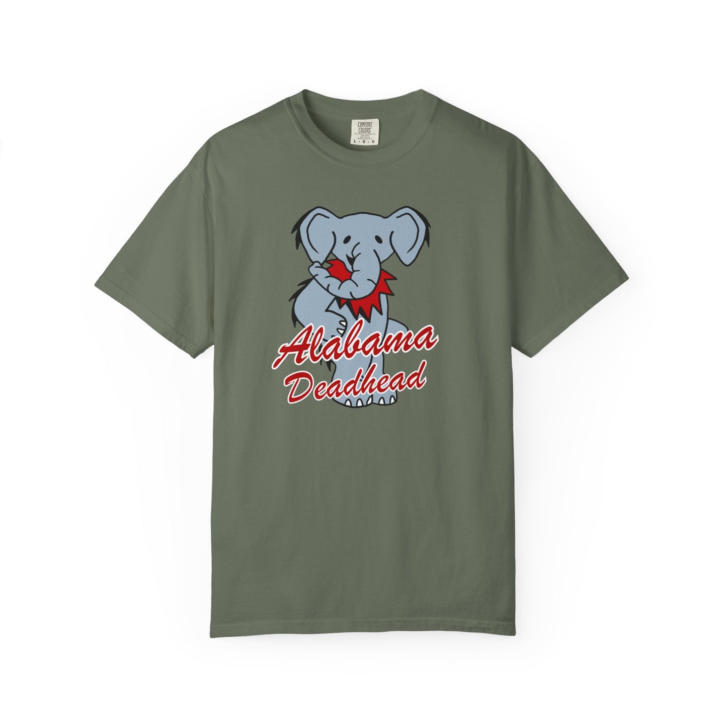 Dancing Elephant AL Deadhead Comfort Colors Comfy T-Shirt