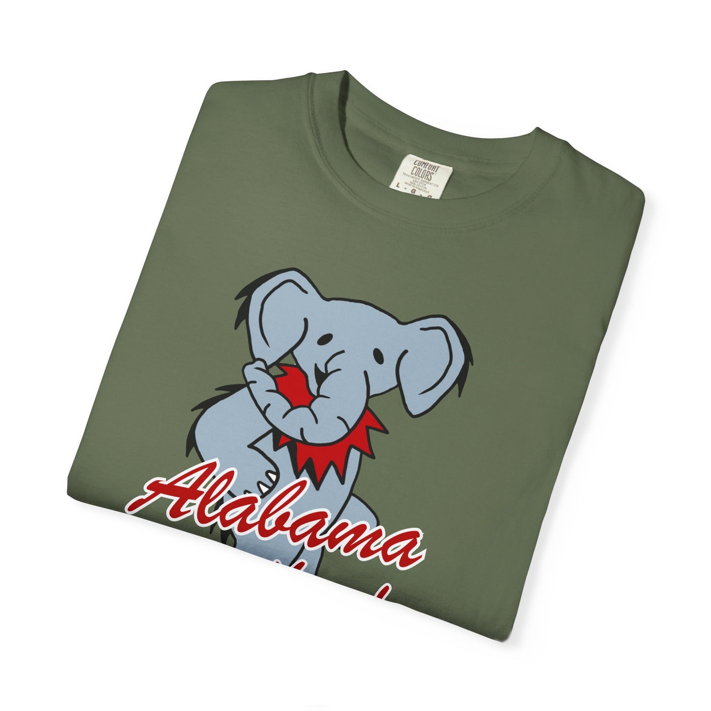 Dancing Elephant AL Deadhead Comfort Colors Comfy T-Shirt