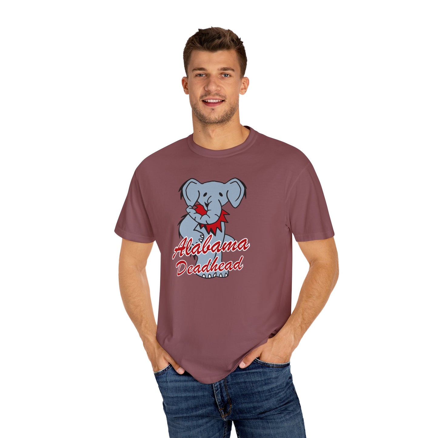 Dancing Elephant AL Deadhead Comfort Colors Comfy T-Shirt