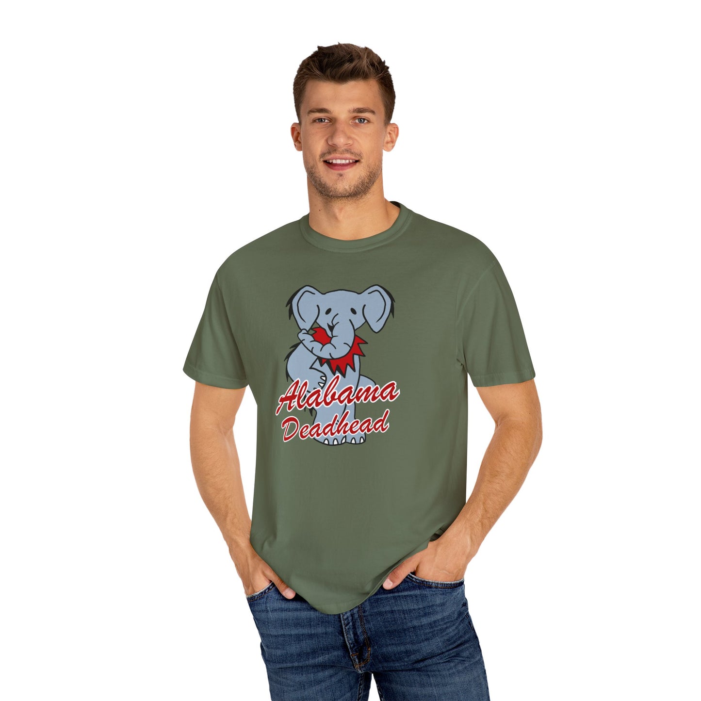 Dancing Elephant AL Deadhead Comfort Colors Comfy T-Shirt