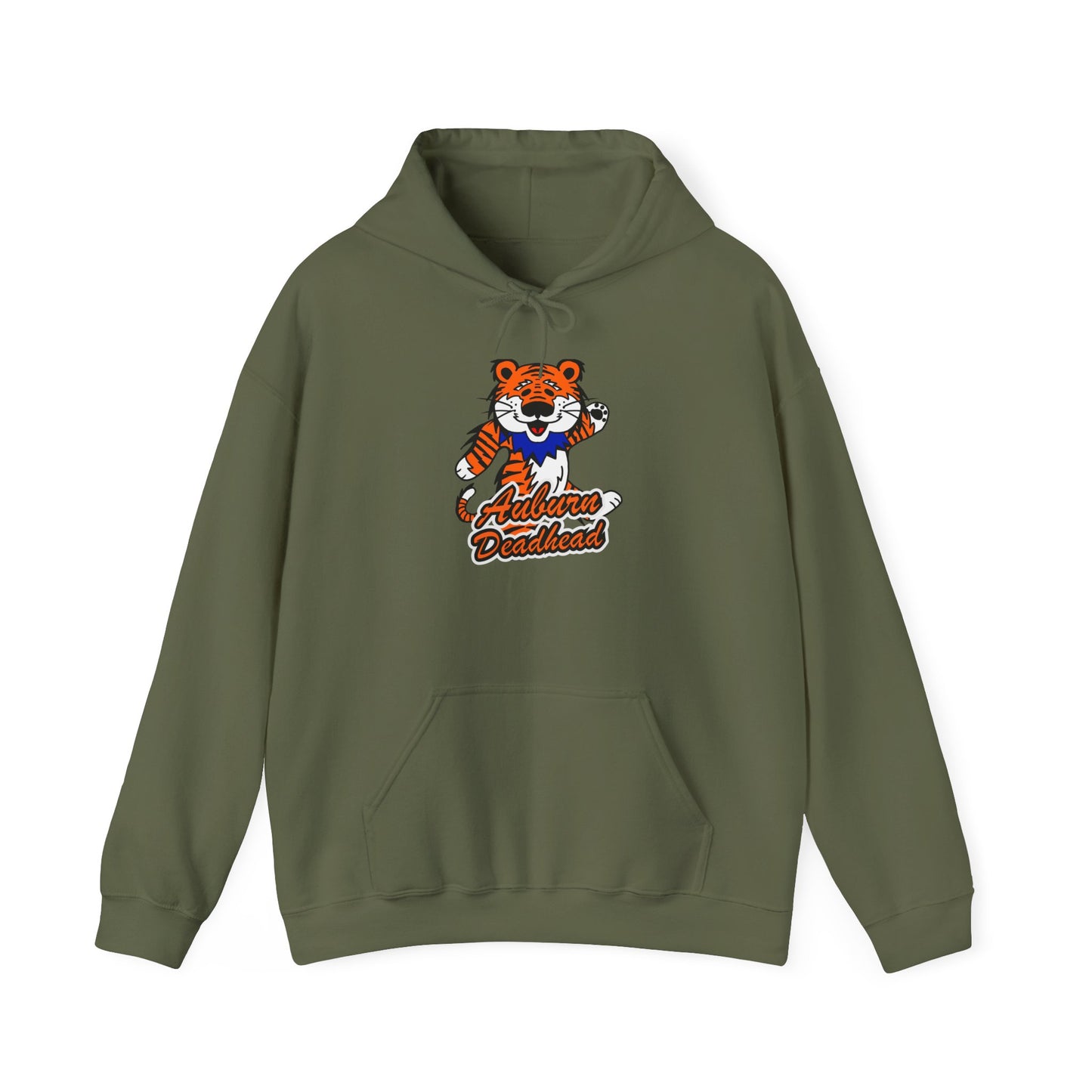 Dancing Tiger Auburn Deadhead Comfy Hoodie Sweatshirt