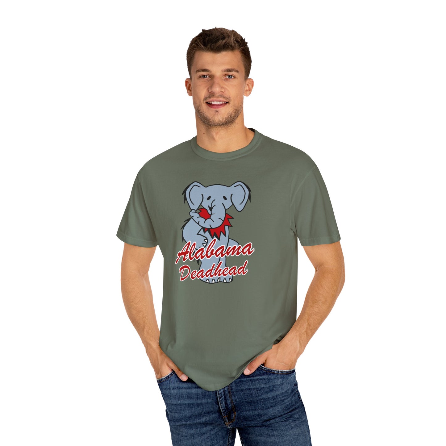 Dancing Elephant AL Deadhead Comfort Colors Comfy T-Shirt