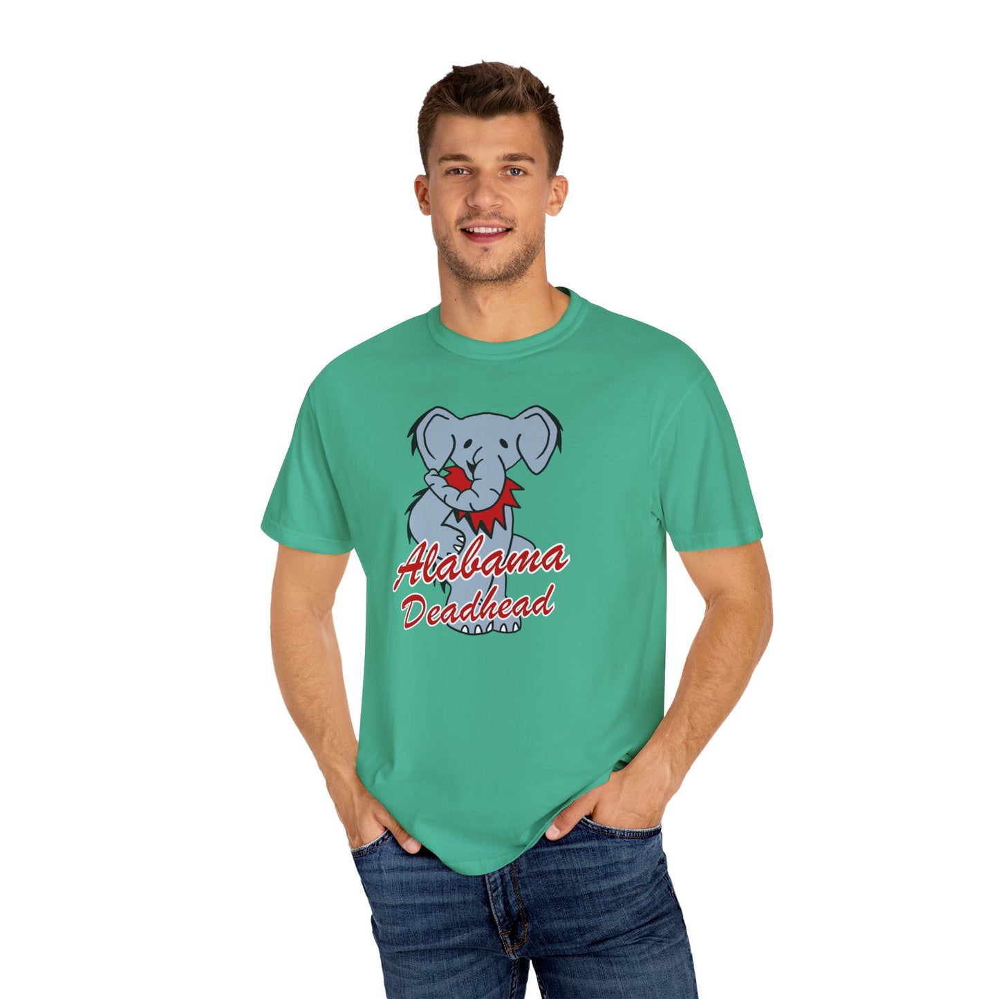 Dancing Elephant AL Deadhead Comfort Colors Comfy T-Shirt