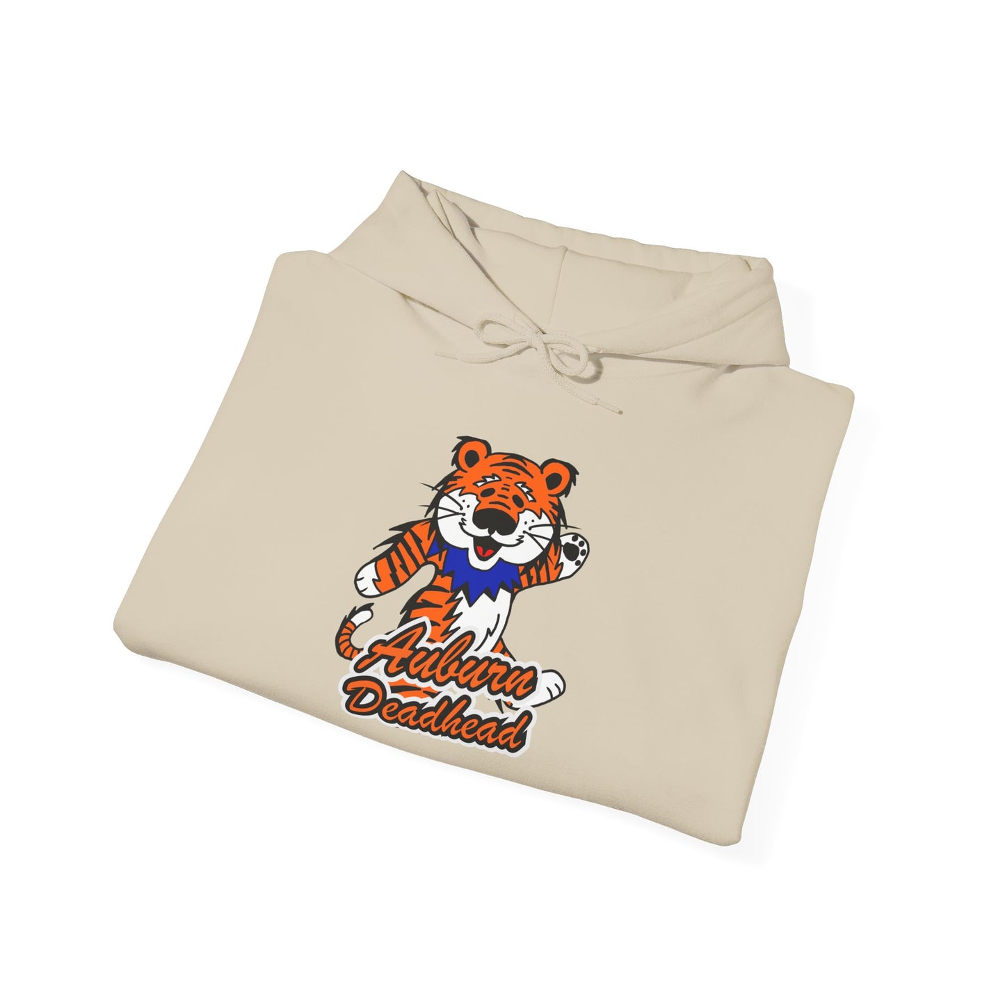 Dancing Tiger Auburn Deadhead Comfy Hoodie Sweatshirt