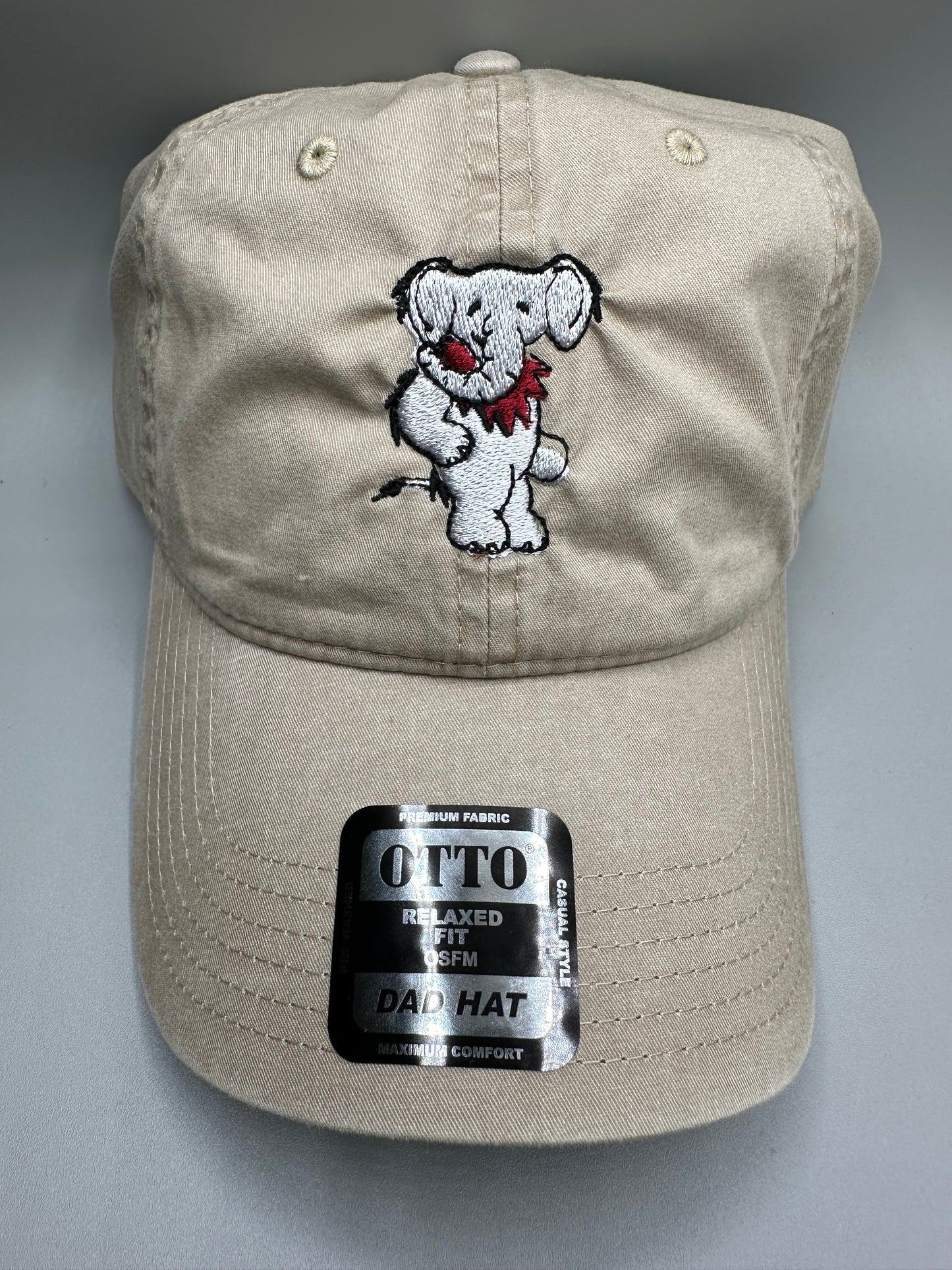 Dancing Elephant Unstructured Dad Hat