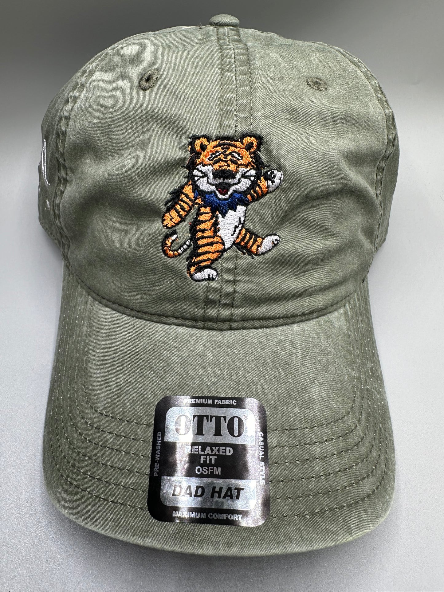 Dancing Tiger Unstructured Dad Hat