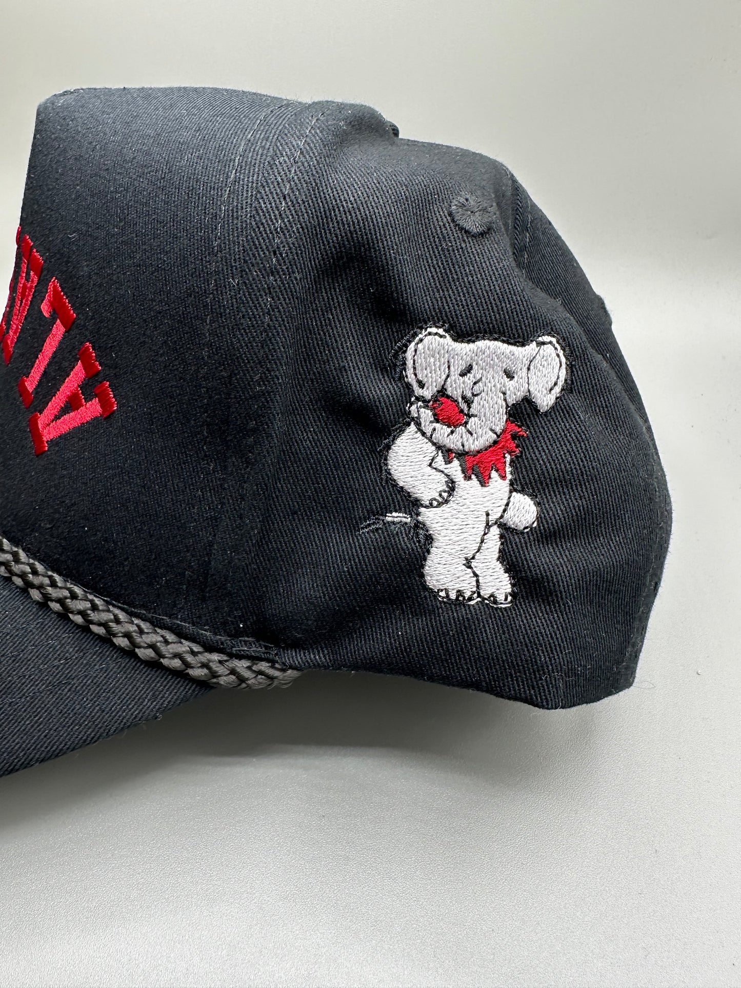 Inverted Alabama X Dancing Elephant Black Snapback Hat