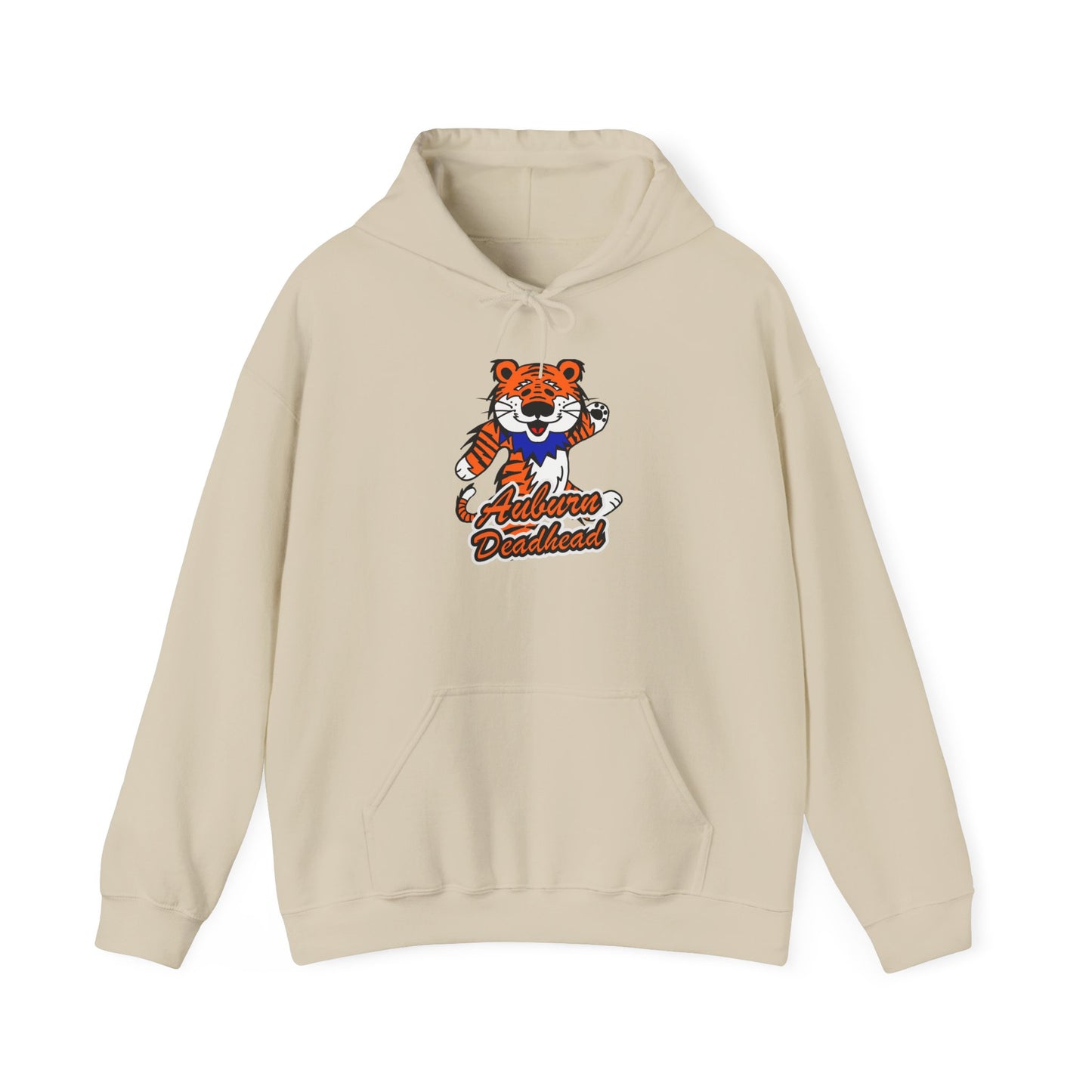 Dancing Tiger Auburn Deadhead Comfy Hoodie Sweatshirt