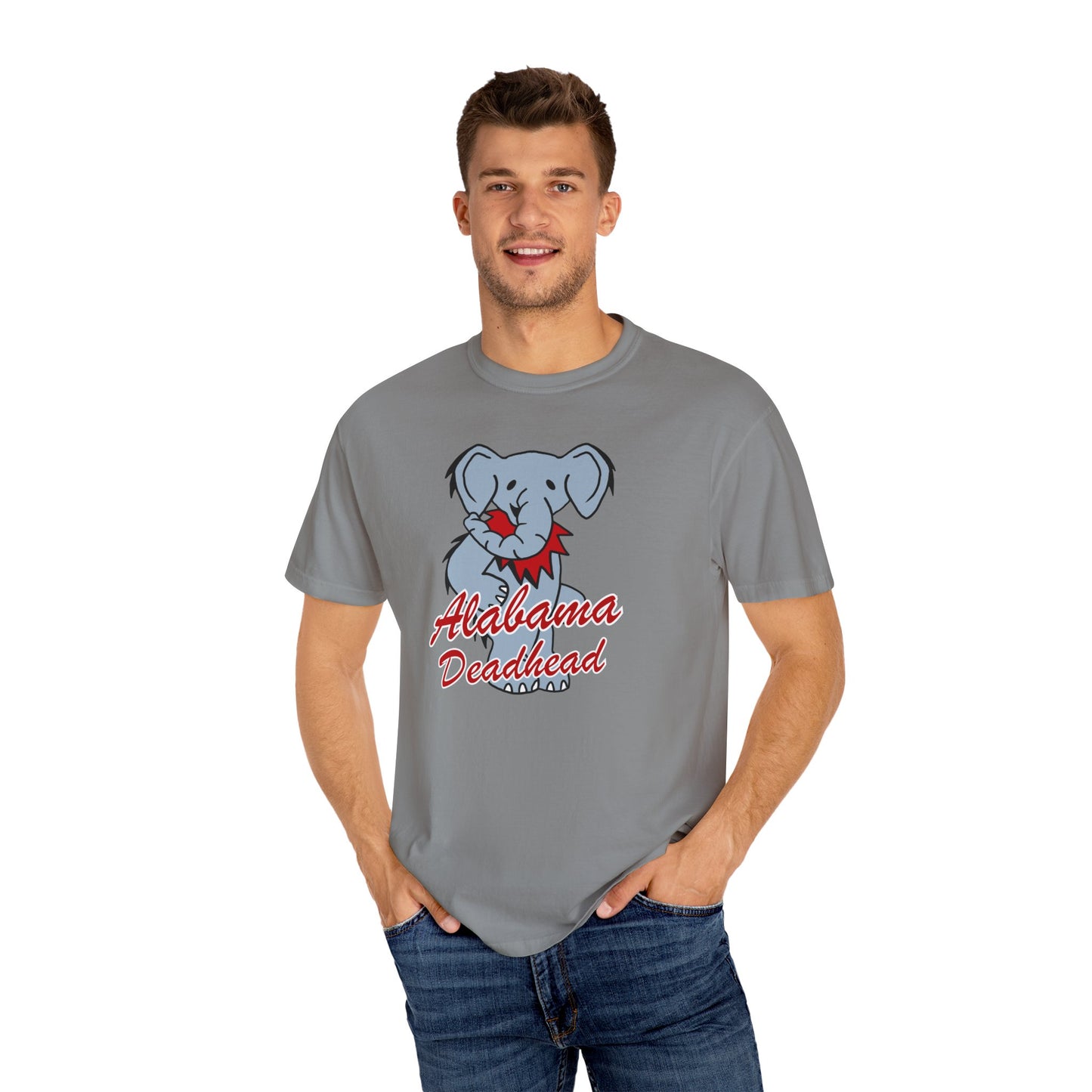 Dancing Elephant AL Deadhead Comfort Colors Comfy T-Shirt