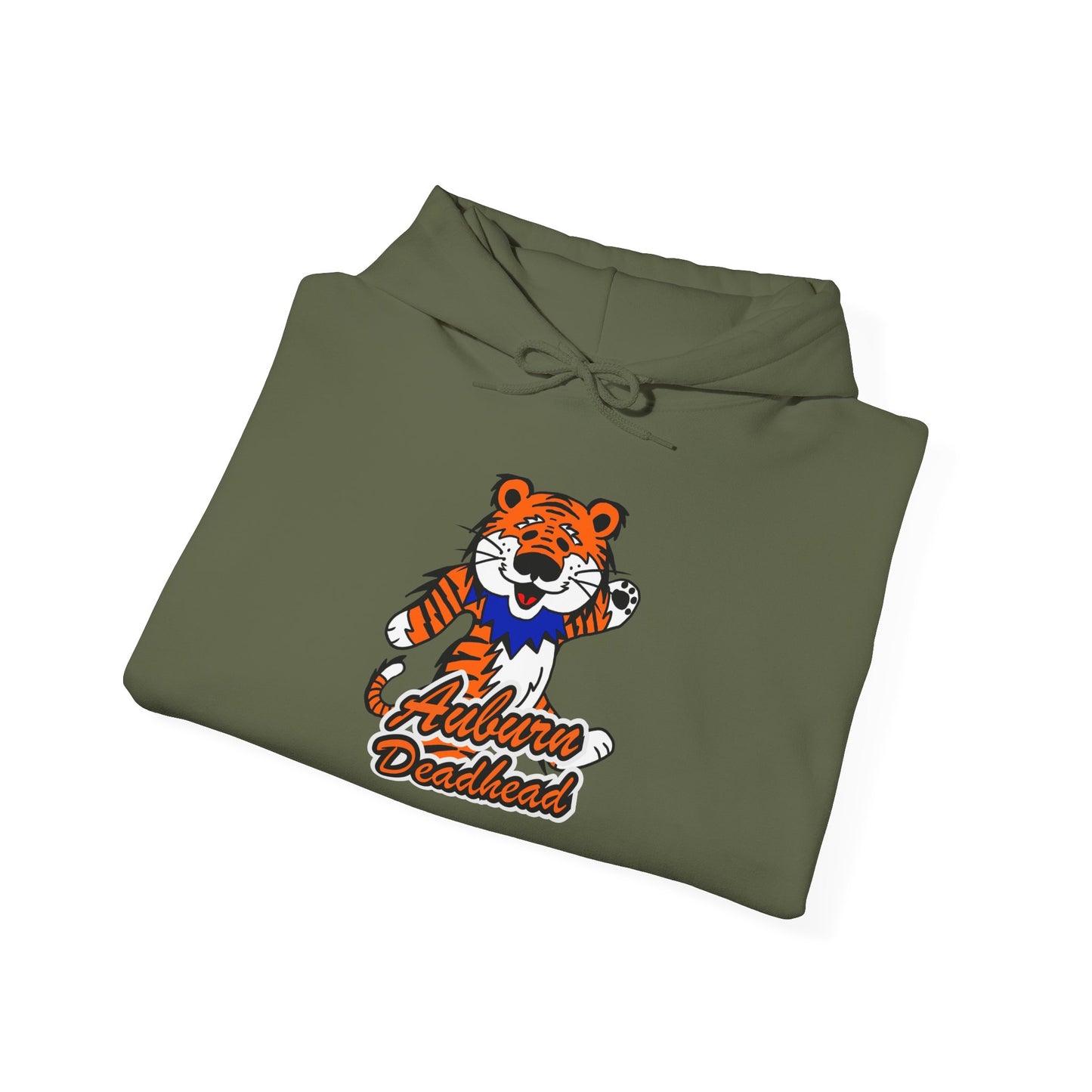 Dancing Tiger Auburn Deadhead Comfy Hoodie Sweatshirt