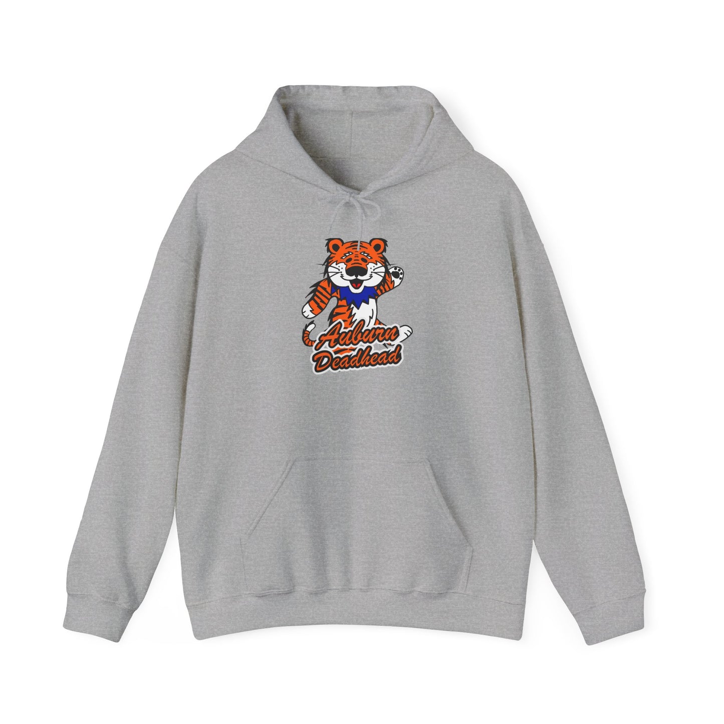 Dancing Tiger Auburn Deadhead Comfy Hoodie Sweatshirt