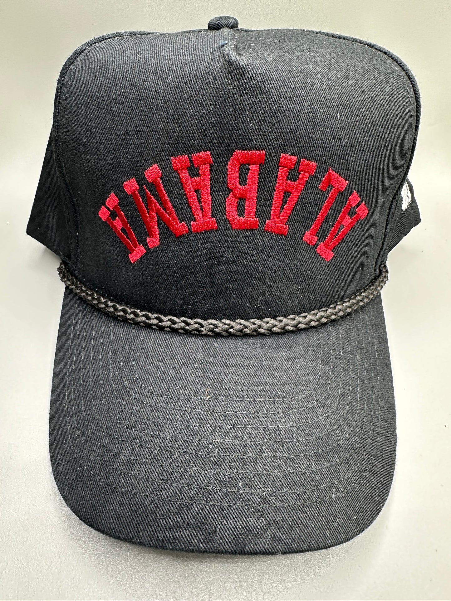 Inverted Alabama X Dancing Elephant Black Snapback Hat
