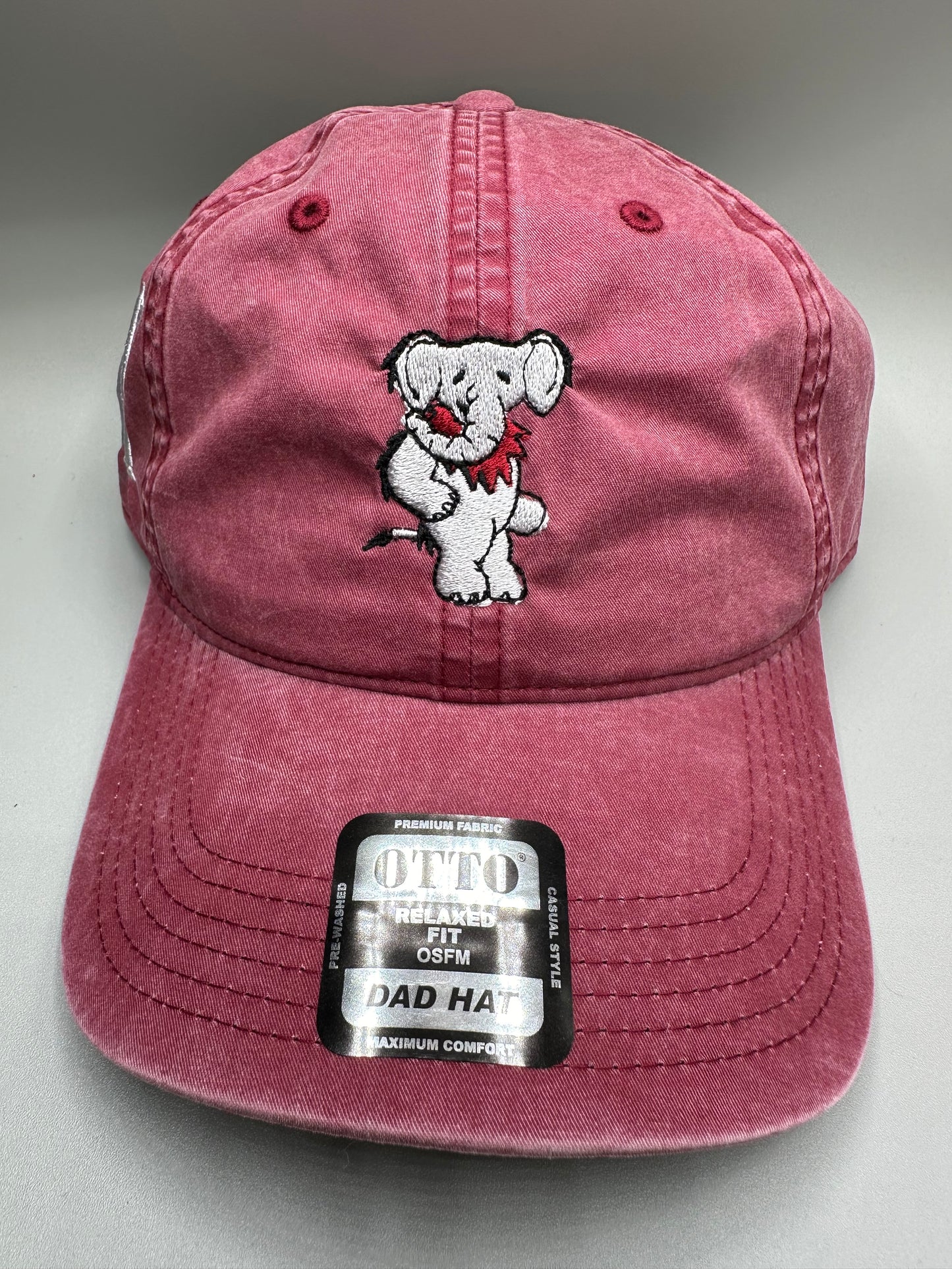 Dancing Elephant Unstructured Dad Hat