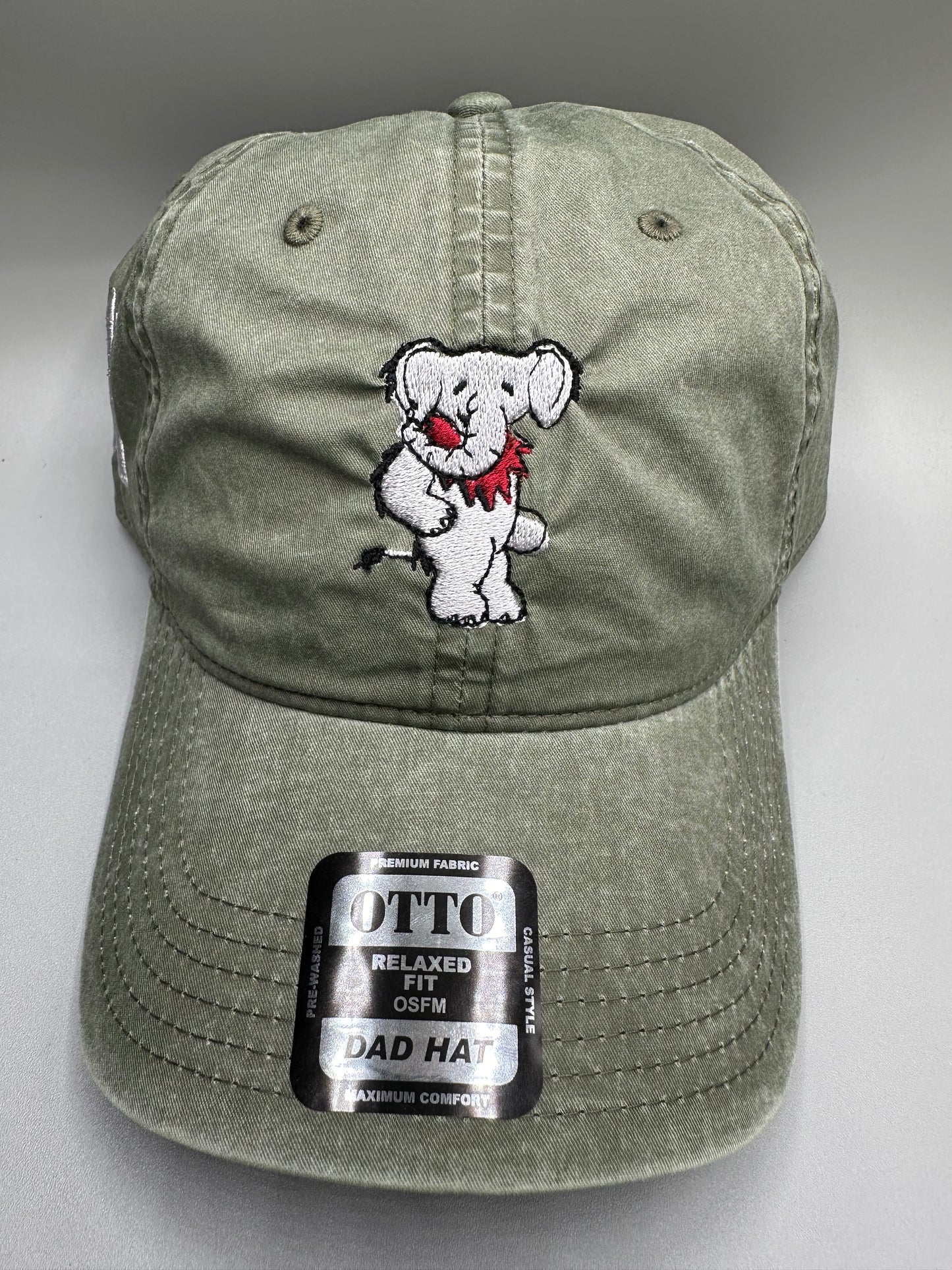 Dancing Elephant Unstructured Dad Hat