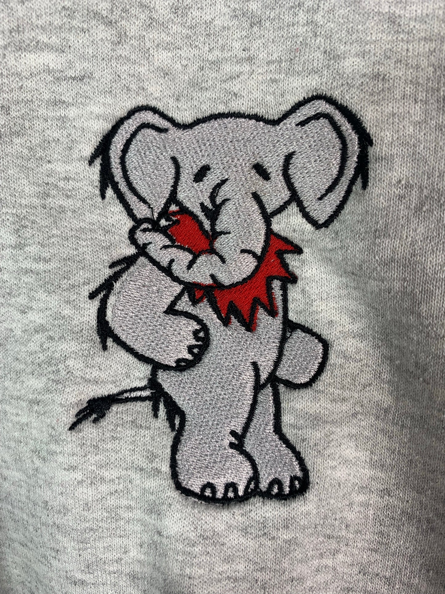 Dead Head Elephant Hoodie - Grey