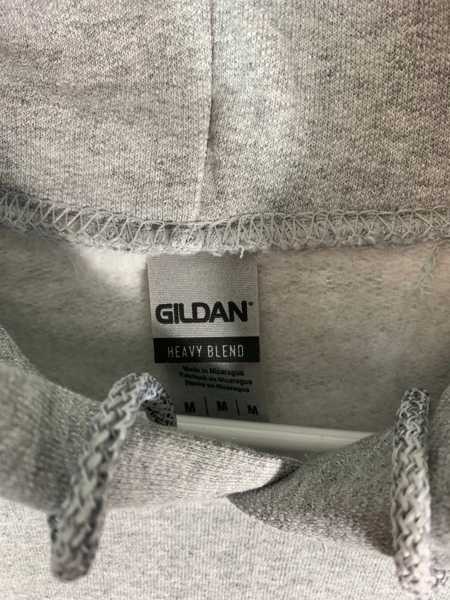 Dead Head Elephant Hoodie Sweatshirt - Grey