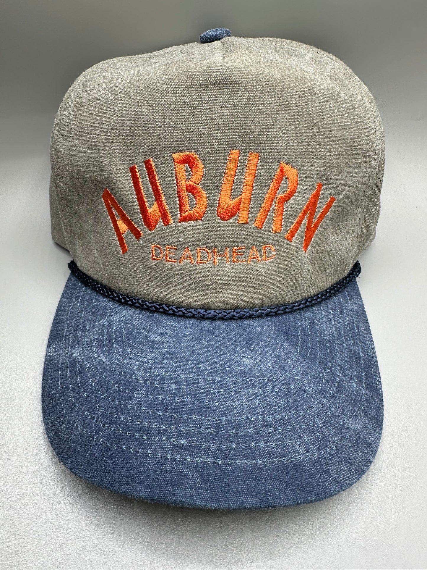 Auburn Dead Head Tiger Two Tone Snapback Hat
