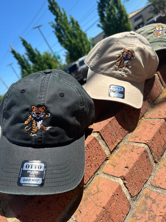 Dancing Tiger Unstructured Dad Hat