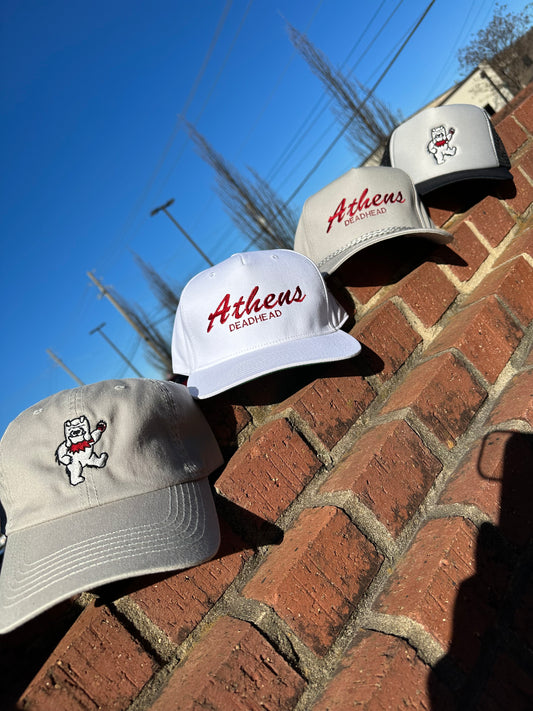 Athens Dead Head X Dancing Bulldog Adjustable Hat